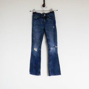 🌼 77Kids Distressed,  Boot Jeans Size 8 Adj…